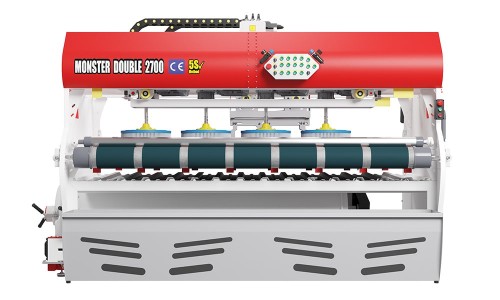 Makinë larëse qilimash dhe qilimash plotësisht automatike Monster Double 2700 e bardhë