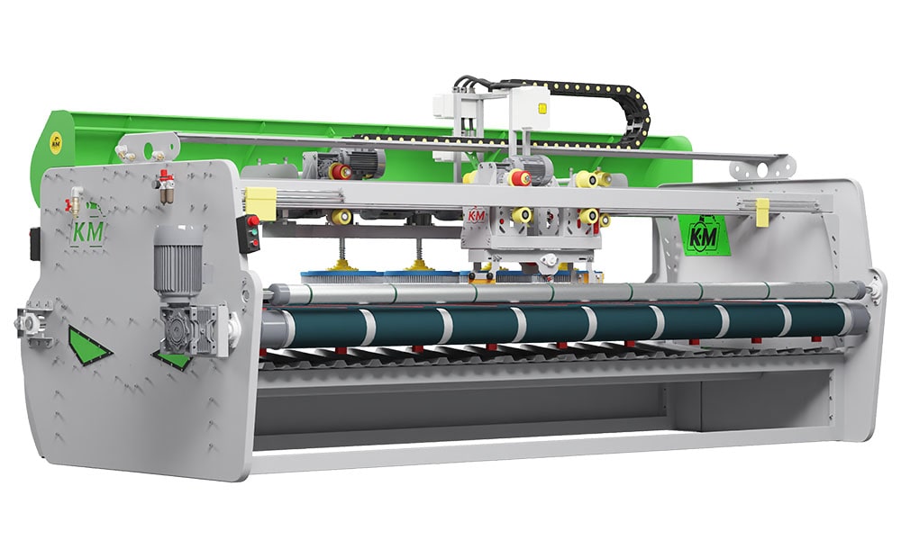 Makinë larëse qilimash dhe qilimash plotësisht automatike Monster Simple 3500 jeshile