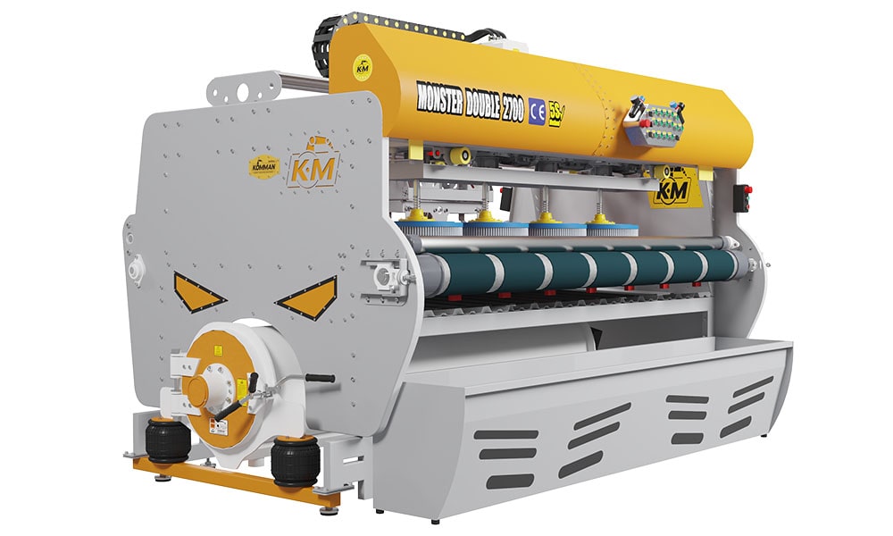 Пълна автоматична машина за пране на килим Monster Double 2700 зелено