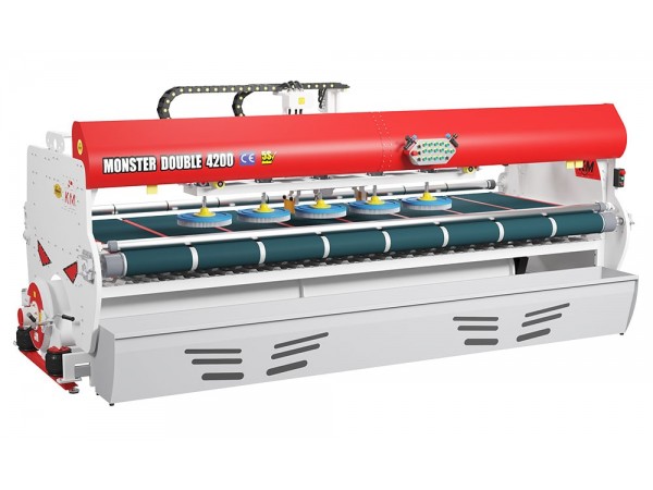 Пълна автоматична машина за пране на килим Monster Double  4200 бяло