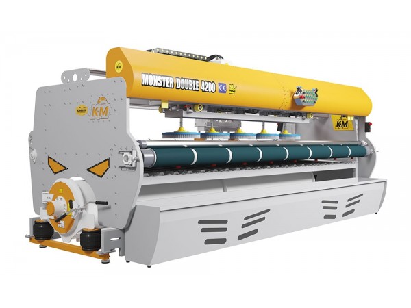 Пълна автоматична машина за пране на килим Monster Double  4200 бяло