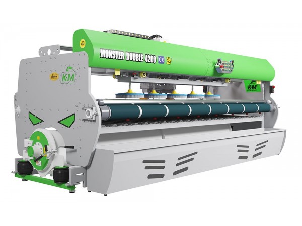 Пълна автоматична машина за пране на килим Monster Double  4200 бяло