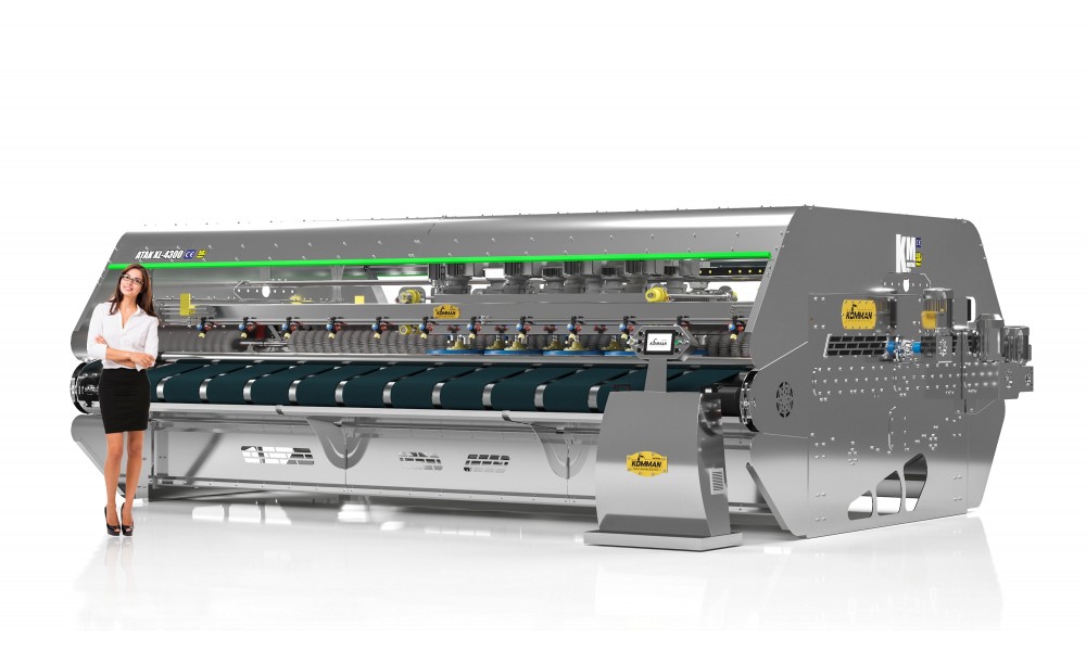 Голям модел пълно автоматична пералня за килими ATAK INOX XL 4300