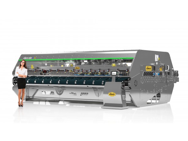 Голям модел пълно автоматична пералня за килими ATAK INOX XL 4300