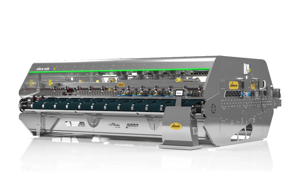 Голям модел пълно автоматична пералня за килими ATAK INOX XL 4300