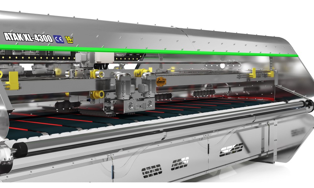 Голям модел пълно автоматична пералня за килими ATAK INOX XL 4300
