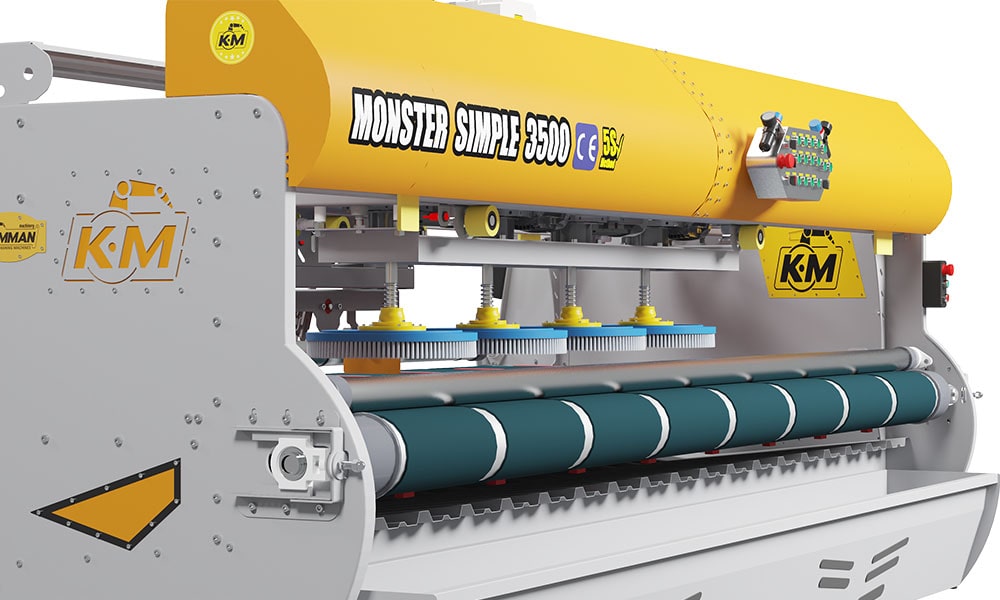 Potpuna automatska perilica za tepihe i prostirke Monster Simple 3500 Žuta boja