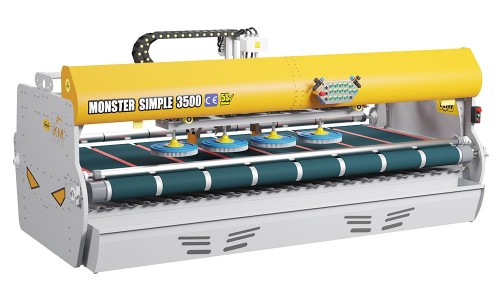 Potpuna automatska perilica za tepihe i prostirke Monster Simple 3500 Žuta boja