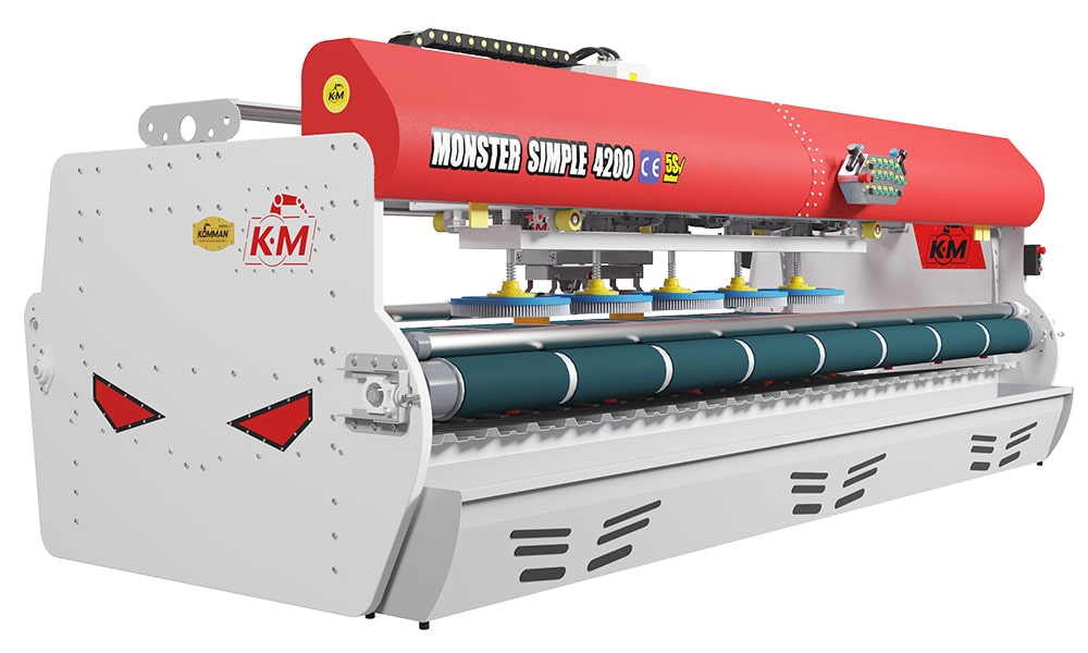 Potpuna automatska perilica za tepihe i prostirke Monster Simple 4200 Bijela